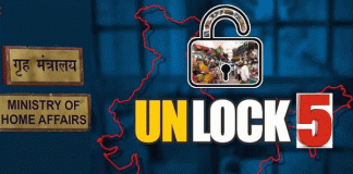 Unlock-5 Guidelines extended till 30 November
