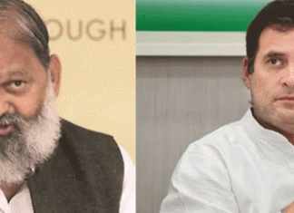 Wont let Rahul Gandhi spoil the atmosphere in Haryana Vij