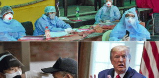 About fifty percent of corona cases in the United States, India and Brazil