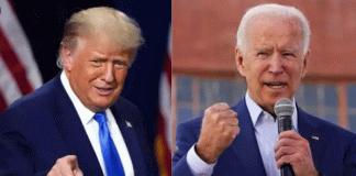 Burden in presidential election, ahead of Biden-Trump