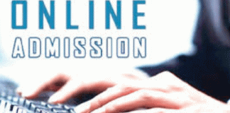 Online admission in colleges up to 20