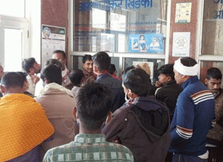 रेलवे स्टेशन पर यात्री ट्रेन को लेकर तैयारियां शुरू Preparations started for the passenger train at the railway station