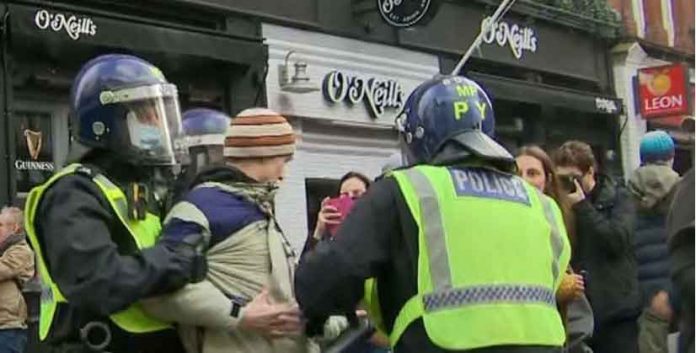 Protest in London