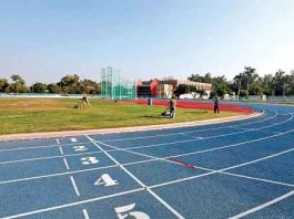 अंतरराष्ट्रीय स्तर का सिंथेटिक ट्रैक बनकर तैयार Synthetic-Track