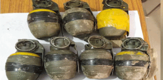 11 hand grenades recovered from Pak drone near the border
