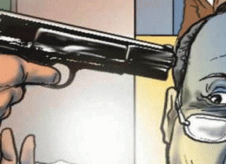 दुकानदार से गन प्वाइंट पर लूटे 9.70 लाख 9.70 lakh robbed from shopkeeper at gunpoint