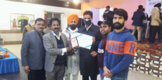 Ferozepur Committee of Dera Sacha Sauda honored for best services during Covid-19 era