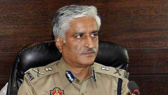 DGP Sumedh Singh Saini