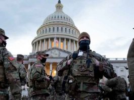 वाशिंगटन में 21 हजार नेशनल गार्ड तैनात