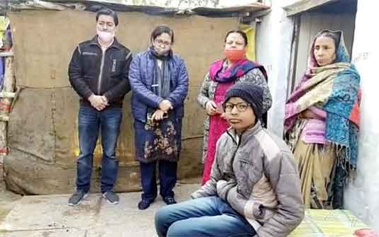 नौवीं कक्षा में अध्ययनरत हनुमान की दोनों किडनियां हो चुकी हैं खराब Child-Hanuman-Swami