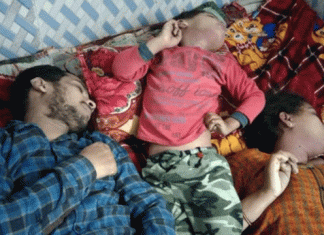 गहरी नींद में थम गई पूरे परिवार की सांसें The whole family's breath stopped in deep sleep