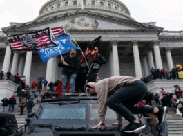 Three people charged in Capitol Hill violence case in America