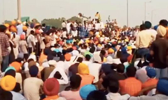 87th day To cancel the agricultural laws and demanded legislation on MSP