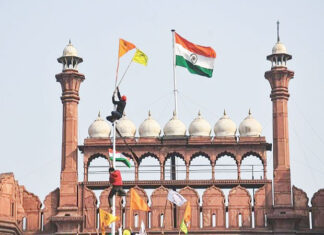 Delhi Red fort violence, Republic Day Violence