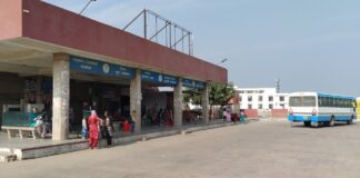 Passengers are not getting facilities at Kalayat bus stand