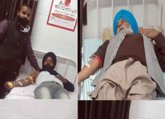 Dera devotees saved many precious lives by donating 7 units of blood