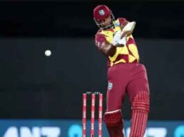 टी20 मैच : पोलार्ड ने श्रीलंका के खिलाफ एक ओवर में जड़े छह छक्के Kieron Pollard 6 Sixes