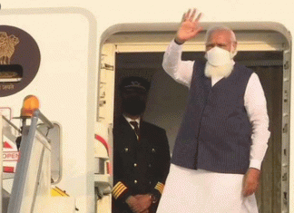 PM Narendra Modi leaves for Bangladesh visit