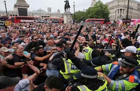 Protest in Bristol