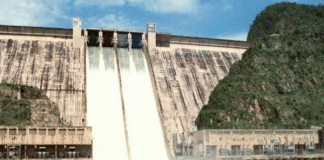 Three dams including Bhakra reduced water