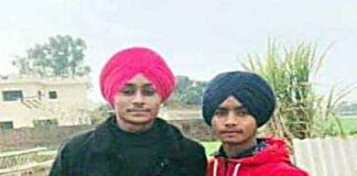 Two teenagers buried under rubble