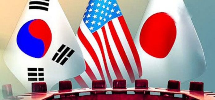 America, Japan and south Korea