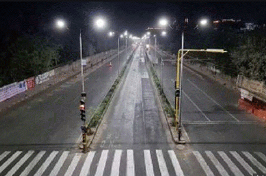 हरियाणा में लगा कर्फ्यू, रात 9 से सुबह 5 तक होगा लागू Curfew imposed in Haryana, will be applicable from night 9 to 5 in the morning