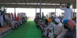 Kisan agitation Farmers blocked KMP Expressway