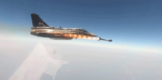 Python-5 missile successfully test-fired on Tejas