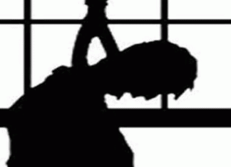 The farmer killed himself by hanging himself in the field