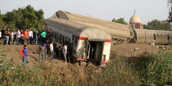 Train Derailed in Egypt