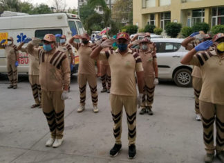 पानीपत: शाह सतनाम जी ग्रीन एस वैल्फेयर फोर्स विंग के सेवादारों ने कोरोना वॉरियर्स को किया सैल्यूट Corona Warriors Panipat