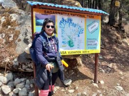 Corona lost in front of the courage and the spirit of mountaineer Shivangi