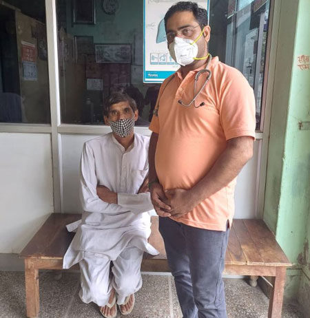 हौसले व जज्बे की मिसाल बने रामनिवास Courage and Passion