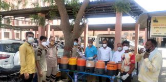 Example made again, service started to serve water in hospital