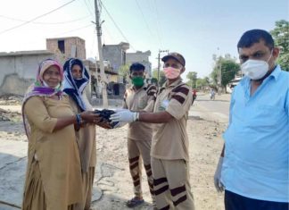 उकलाना ब्लॉक के शाह सतनाम जी ग्रीन एस के सेवादारों ने करोना वारियर्स व चिकित्सकों को किया सम्मानित Shah-Satnam-Ji-Green-S sachkahoon