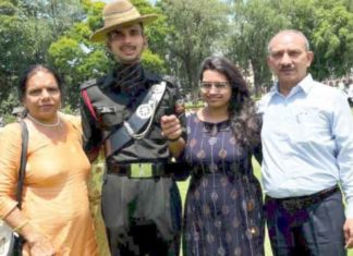 हर्षित कुंडू ने सेना में लेफ्टिनेंट बन किया पानीपत का नाम रोशन Harshit Kundu