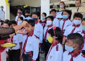 Children returned to schools sachkahoon