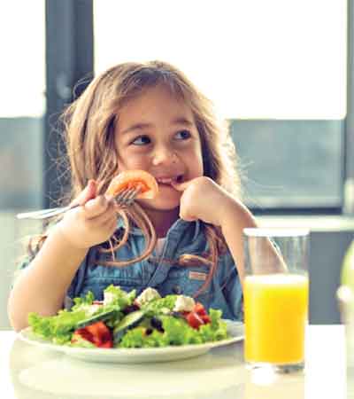 Kids-healthy food