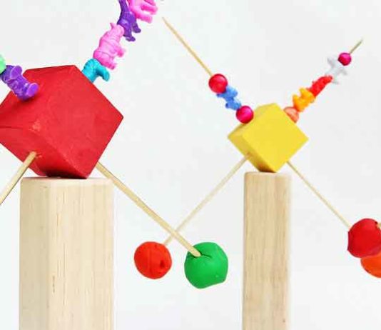 Kids make fun things at home