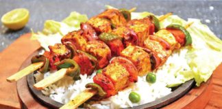 Paneer Shashlik