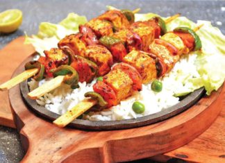 Paneer Shashlik