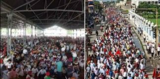 employees protest in CM City sachkahoon