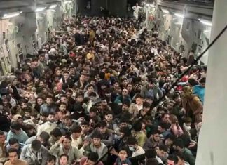 Kabul Plane Inside
