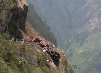 Landslide in Himachal