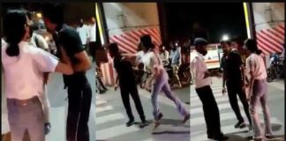 Lucknow Girl Beating Cab Driver
