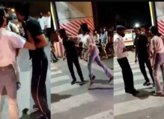 लड़की ने ड्राइवर को पीटा, गिरफ्तारी के डर से बोली- मुझे दिमाग की है समस्या Lucknow Girl Beating Cab Driver