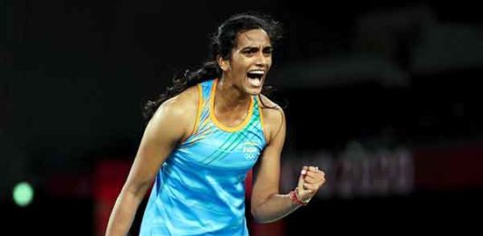 PV Sindhu won bronze