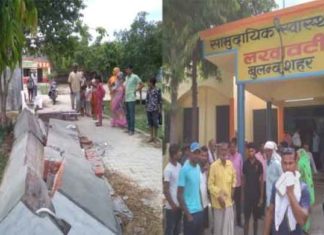दुखद: बुलंदशहर के स्कूल में पानी की टंकी की दीवार गिरने से छात्रा की मृत्यु School Wall Collapsed