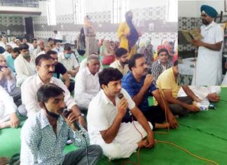 नामचर्चा में यशपाल चौहान इन्सां को अर्पित की श्रद्धांजलि tribute